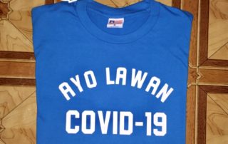 Pesanan Jasa Sablon Kaos Surabaya Ayo Lawan Covid 19